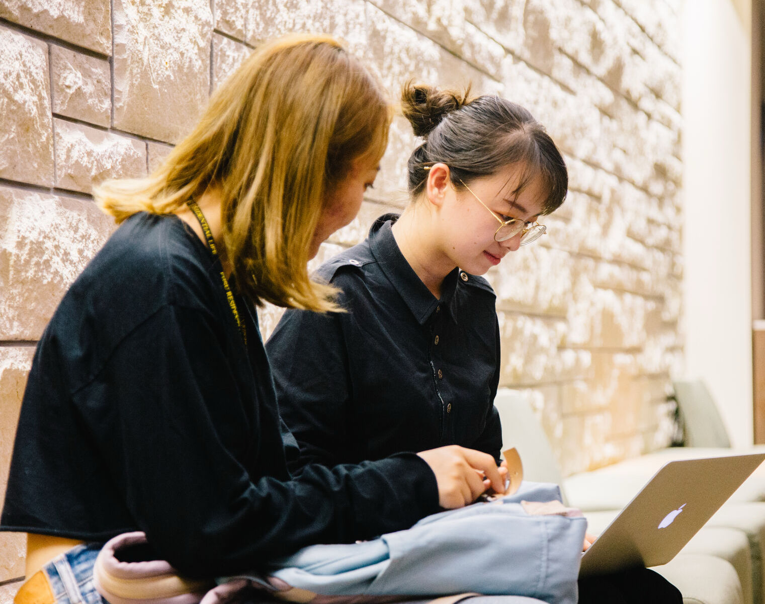 students talking at Memorial Union